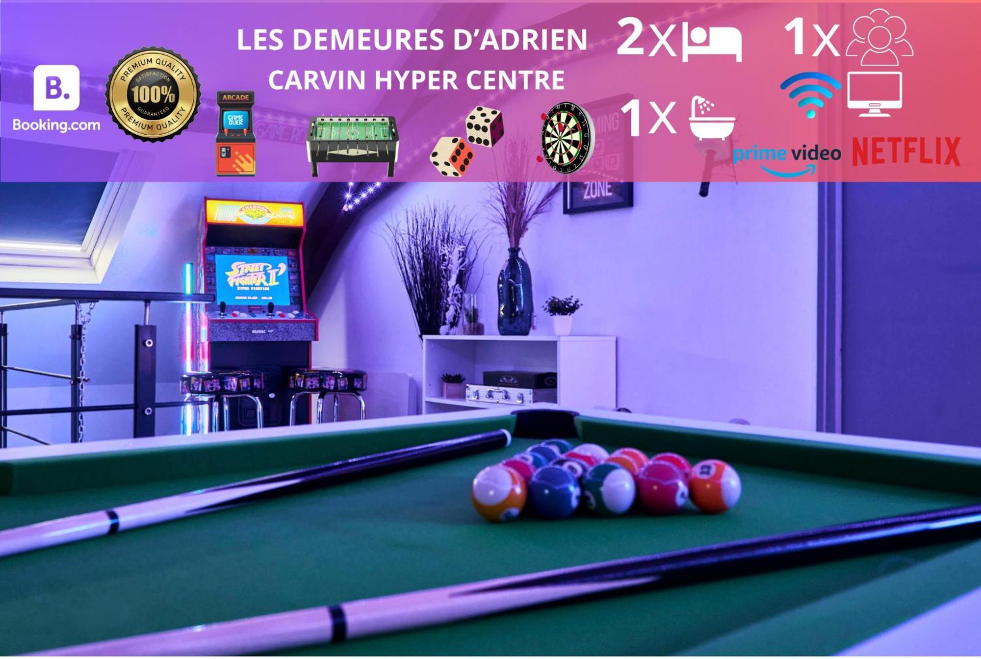 Apartamento Gameclub - Les Demeures D'Adrien Carvin Exterior foto